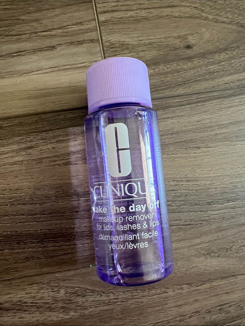 Clinique Take The Day Off Makeup Remover - Lavender Bottle